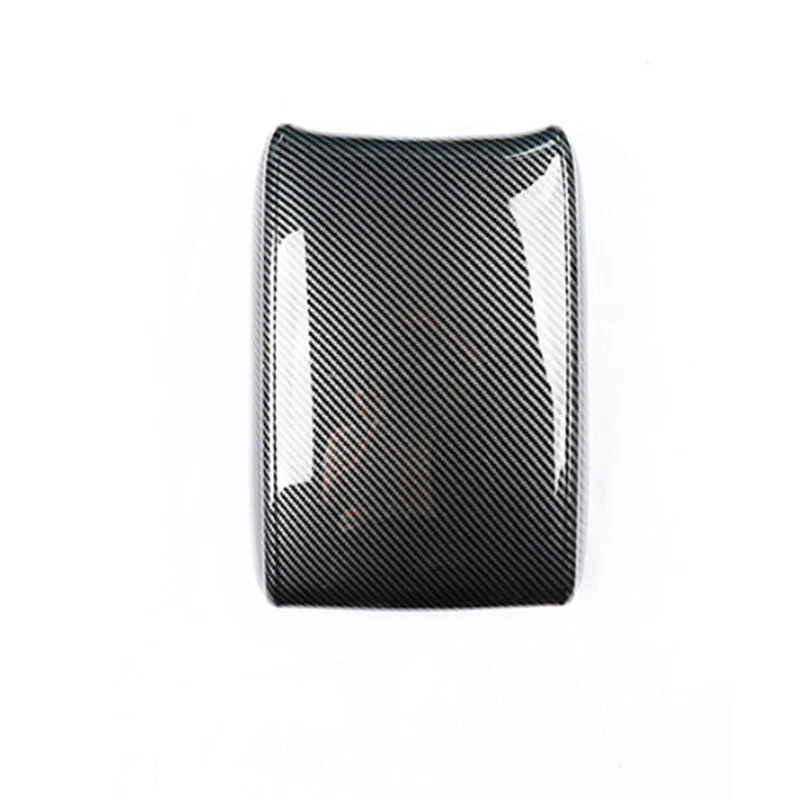 Panel de caja de reposabrazos central interior de fibra de carbono ABS para Honda CR-V CRV 2017-2020 Foto 3 de 4