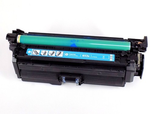 HP CF321A 653A Ersatzteil: Leere Toner Kassette Kartusche Cyan Blau für M680dn