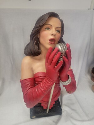 2004 Willitts Design All That Jazz Satin Lady Limited Edition Sculpture Mint
