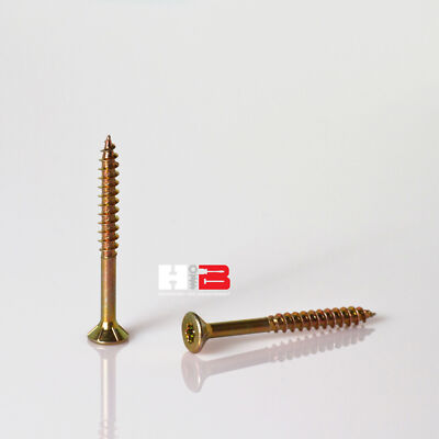Spanplattenschrauben JD79 Holzschrauben Teilgewinde Torx alle Größen 3x30-6x200 