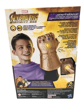New Avengers Marvel Infinity War Electronic Infinity Gauntlet Fist Thanos
