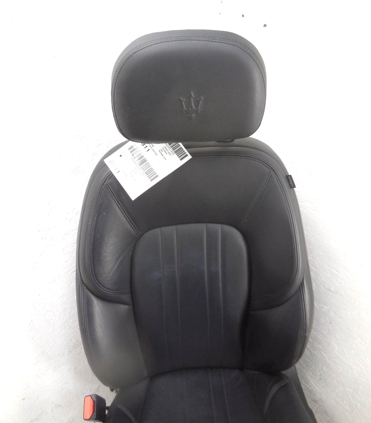 2017 17 Maserati Ghibli Front Seat Driver Left LH OEM Black Leather