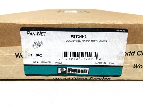 Panduit FST24H3 Dual Spool/Splice Tray Holder for 24 Mechanical / Fusion Splices - Picture 2 of 2