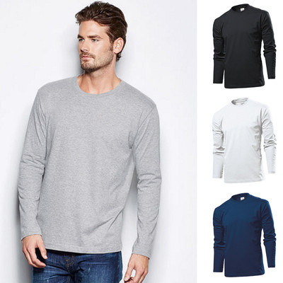 2 x T-Shirt Langarm Herren Longsleeve Stedman Comfort Mann ST2130