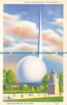 R137822 New York Weltausstellung. 1939. Trylon und Perisphere. Themenzentrum. N. 1020