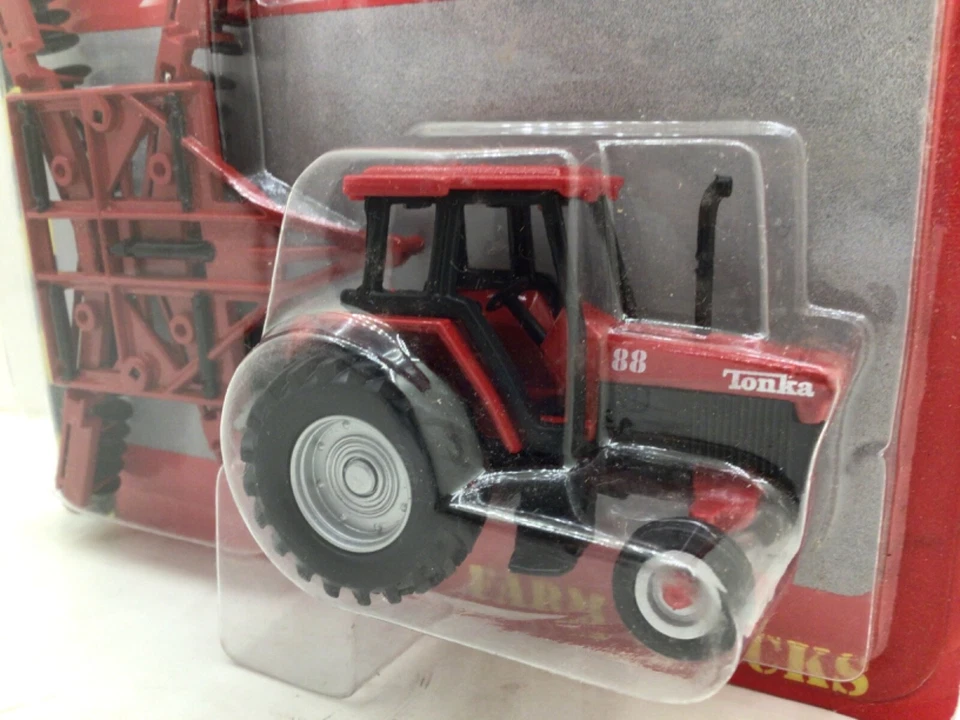 Maisto Tonka Farm Die Cast Collection 88 Tractor & Multi-Plow Unopened Package - Image 2 of 4