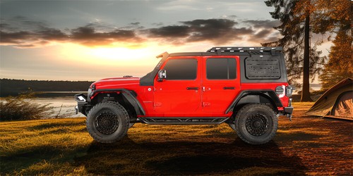 Aluminum Rear Inner Fender Liners Wheel Well Liners Fit 18-25 Jeep Wrangler JL - Picture 14 of 15