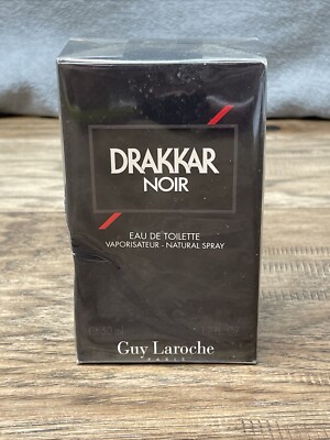 NEW Guy Laroche Drakkar Noir Men s Eau de Toilette - 1.7oz KG JD