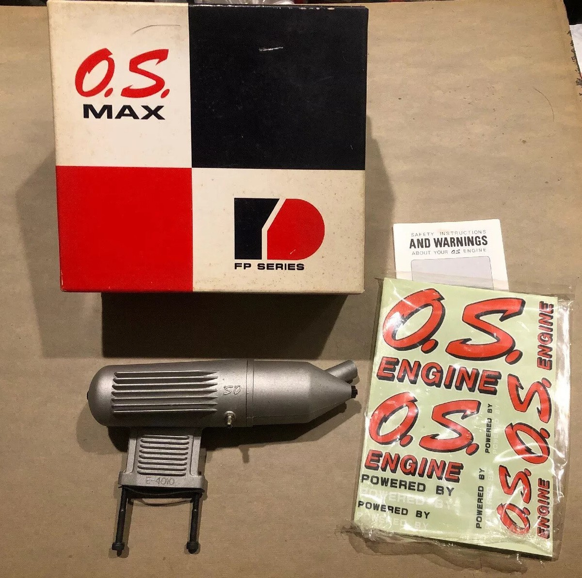 現状品 小川精機 OS MAX FX 91 RCパーツ マフラー E-4010 現状品 小川精機 OS MAX FX 91 RCパーツ マフラー E-4010