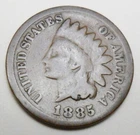 1885 P Indian Head Cent Penny  *G - GOOD*  **FREE SHIPPING**