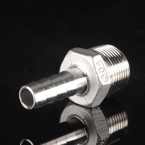 Edelstahl Schlauchtülle, Außengewinde Schlauchnippel, Gewindetülle 1/2" 3/4" - Bild 6 von 31
