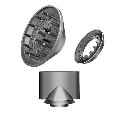 Hair Diffuser Attachment Nozzles for Dyson Supersonic Hair Dryer Hd01 Hd02 Hd03 