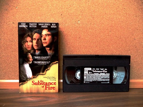 THE SUBSTANCE OF FIRE (VHS 97) Timothy Hutton, Sarah Jessica Parker