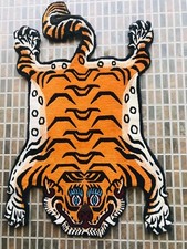 Hand knotted Tibetan small tiger skin Rug
