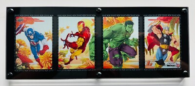 Marvel Anime Vol. 2 Hanafuda Booklet 1/8'' x 3-1/2'' x 10-1/2'' Display Card Case