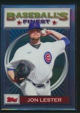 2020 Topps Baseball's Finest Flashbacks #49 Jon Lester Cubs