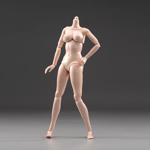 1/6 Female Super Large Chest Breast Flexible Joint Body 12''Action Figure Doll - Picture 7 of 19