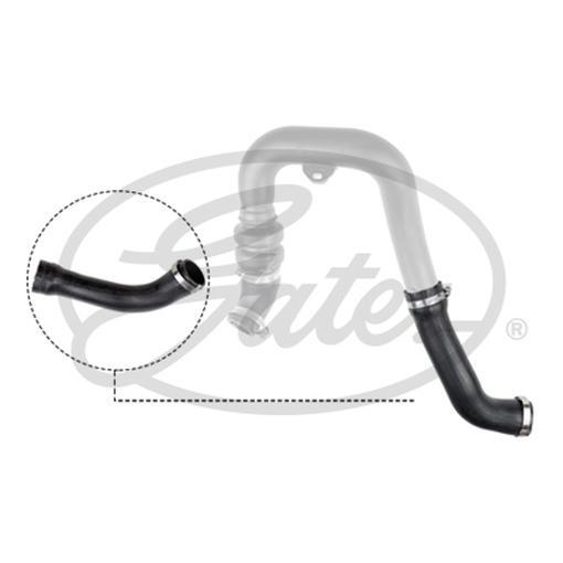 Gates Ladeluftschlauch Passend FüR Ford Ranger TKE 2.2 Tdci 4X4 09-0934-image