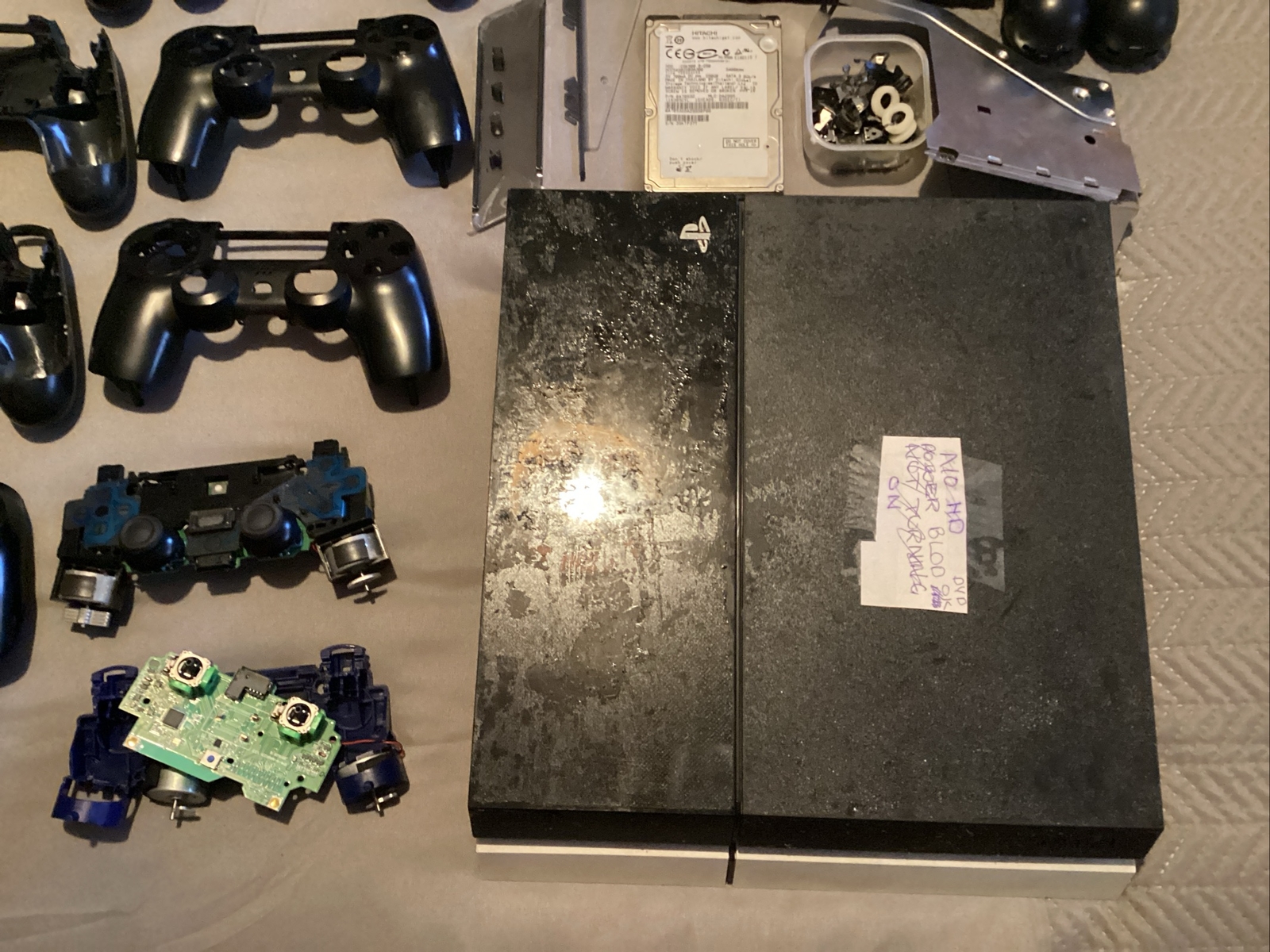 PS4 CONTROLLER PARTS HUGE JOBLOT BUNDLE CONSOLE SPARES REPAIRS SONY