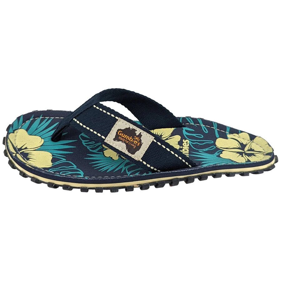 Sandali Gumbies Islander In Tela - Unisex, Per Estate E Spiaggia Comodi E Leggeri Taglie 36 47 Eu 1020002 - Foto 2