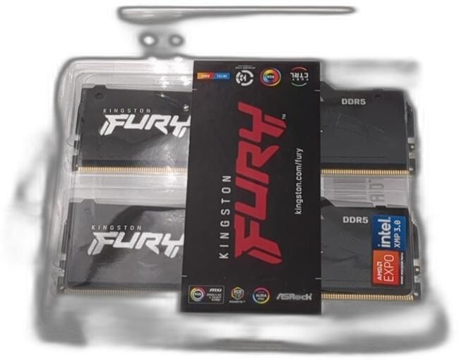 Kingston Fury Beast 16gb (2x8gb) 5200mt/s Ddr5 Cl36 Rgb Desktop