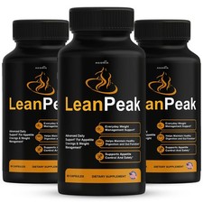 (3 Pack) Lean Peak Advanced Energy & Fitness Support Formula LeanPeak Capsules