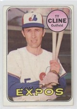 1969 Topps Ty Cline #442 0f2i