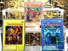 YuGiOh Secret Rare Slifer Obelisk Ra Egyptian God Cards Complete Set GB PROMO