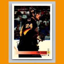 Jiri Slegr #543 1994-95 Topps Premier Vancouver Canucks Hockey Card NHL
