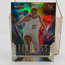 2024 Panini Prizm Draft Picks Fearless Angel Reese RC Rookie #21
