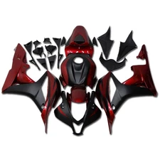 New Red Black Fairing kit Fit for HONDA 2007 2008 CBR600RR Injection Mold b01