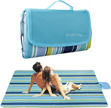 Outdoor  Picnic Blanket Extra Large Sand Proof and Waterproof Portable Beach Ma
