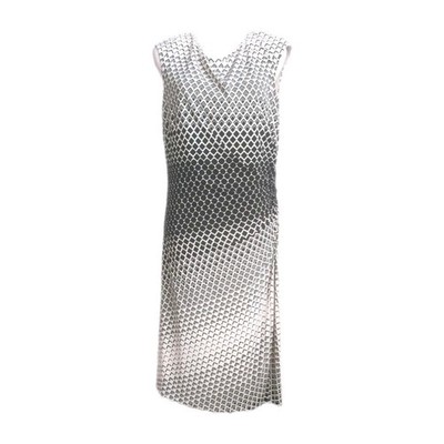 Lauren Ralph Lauren Dress Womens 16 Black White Casual Career Spring Summer Wear
