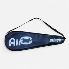 Prince Air O Squash Racket Cover Full Zip Single Racquet Carry Case Black