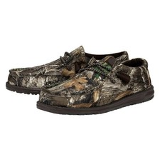 Hey Dude Wally RealTree Youth Kid's Casual Shoes Camo Camouflage J3