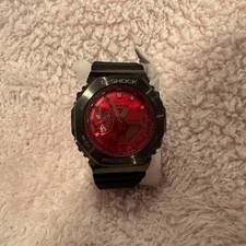 Orologio Uomo Casio G-SHOCK GM-2100B-4AJF Quadrante Rosso Senza Scatola Giappone Usato