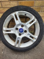 16" GENUINE FORD FIESTA ZETEC S MK 7 MK 8 5 SPLIT SPOKE 4 STUD ALLOY WHEEL 