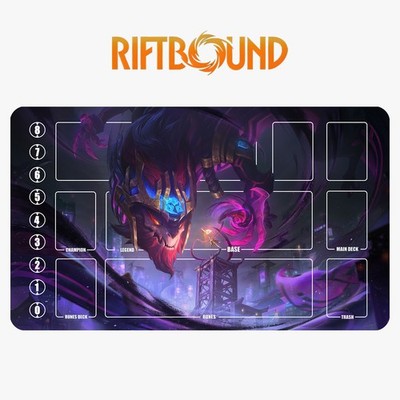 Aurelion Sol Riftbound Playmat League of Legends Playmat+Bag Card Game Mat 09