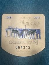 2013 Ocean City New Jersey Seasonal Beach Tag Badge 