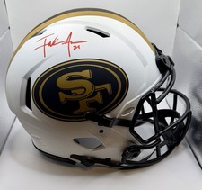 Frank Gore Signed San Francisco 49ers Full Size Replica Helmet Beckett Witnessed