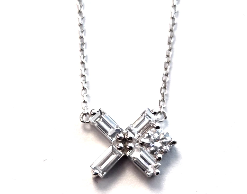 Самая низкая цена высокого качества 0,62 карата -14k X/0 подвеска выращенный в лаборатории бриллиант HPHT VVS - Изображение 3 из 4