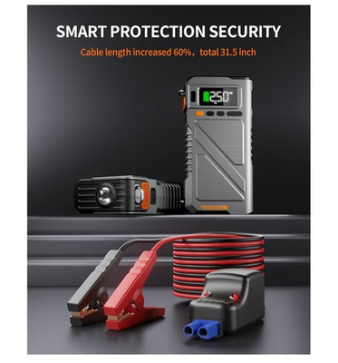 #ad Jump Starter. Big Truck. 9000A. 16L Diesel. All Cars. Big Power Plus Inflator. $88.00