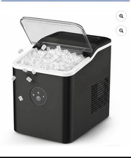 Countertop Nugget Ice Maker, Makes 27 LBS Per Day in 6 Mins