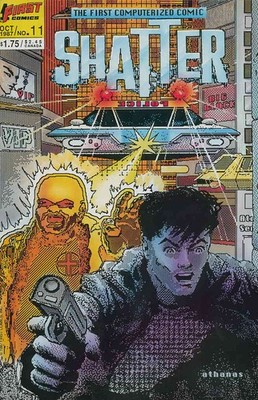 Shatter (2nd series) #11 FN; First | Computer-Generated Comic - w/Bag+Board