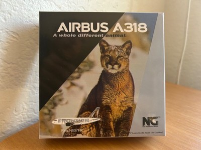 NG Model 1:400 Frontier Airbus A318-100 ~ NGM48008 ~ N807FR  Charlie 