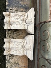 A pair Of Plaster Corbels.