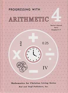 Progressing with Arithmetic Grade 4 Math Teacher's Manual Part 2