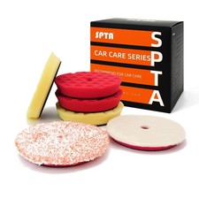 Buffing Polishing Pads, SPTA 6 Inch 150mm Body Repair Polishing Pad Set Made 6