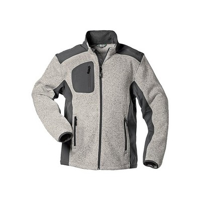 Elysee Strickjacke Linz Gr. L hellgrau/grau