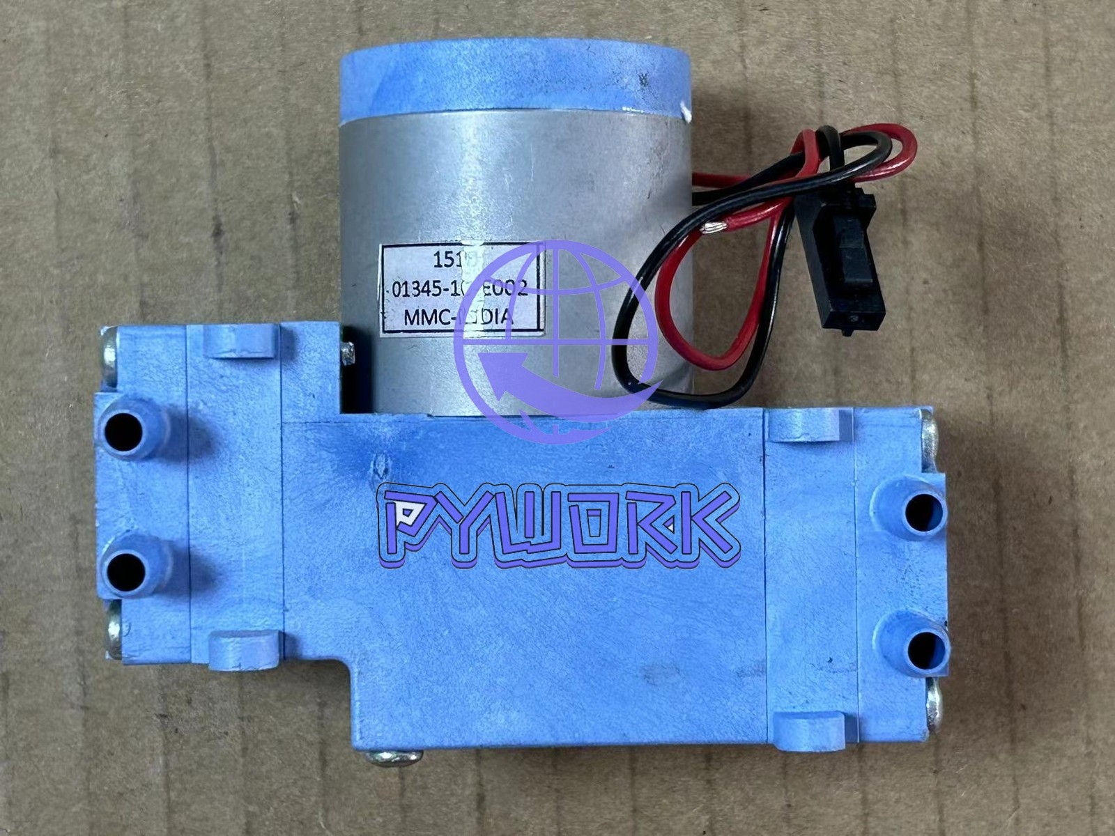 Parker 12V D1001-23-01 Brushless Vacuum Pump Diaphragm Pump Dual Head Air Pump ~